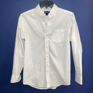 Boys - Chaps White Dress Shirt- Size 16